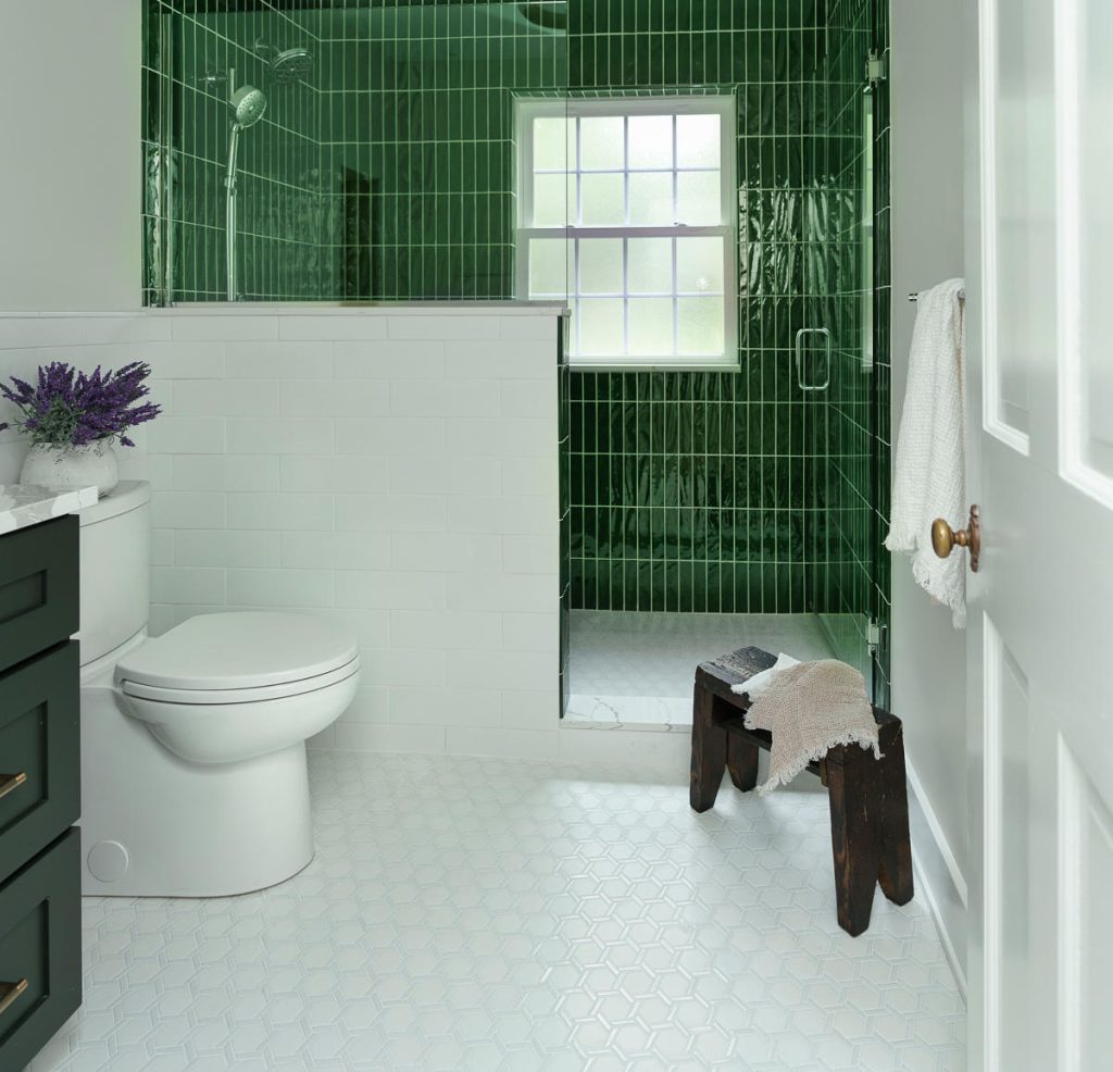 Bravender Remodel Downstairs Bathroom